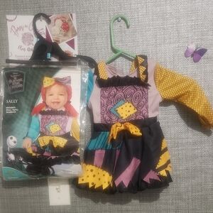 Disney Sally Patchwork Dress with Vibrant Colors